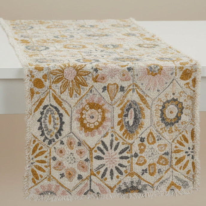 Mystic Cozy Nature Boho Table Runner