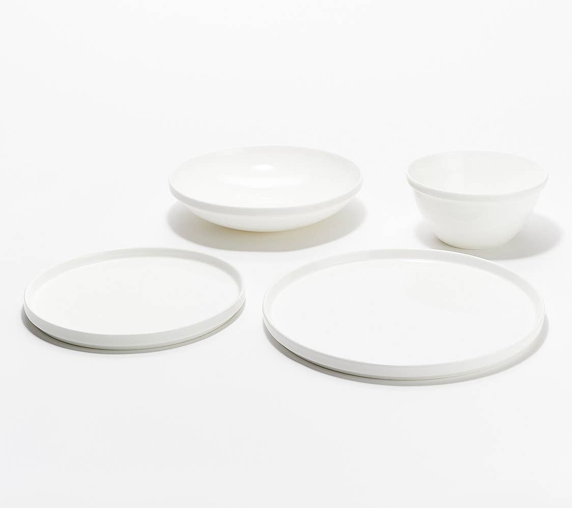 Vikko Aidan Bone China 4pc Dinnerware Set