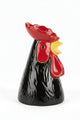 Ceramic Rooster Head Vase Sculpture