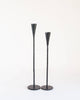 Phoenix Hand-Forged Iron Candle Sticks - Set of 2