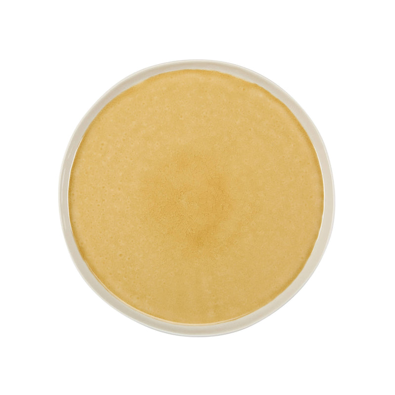 Cora Crackle-Golden Dinner Plate