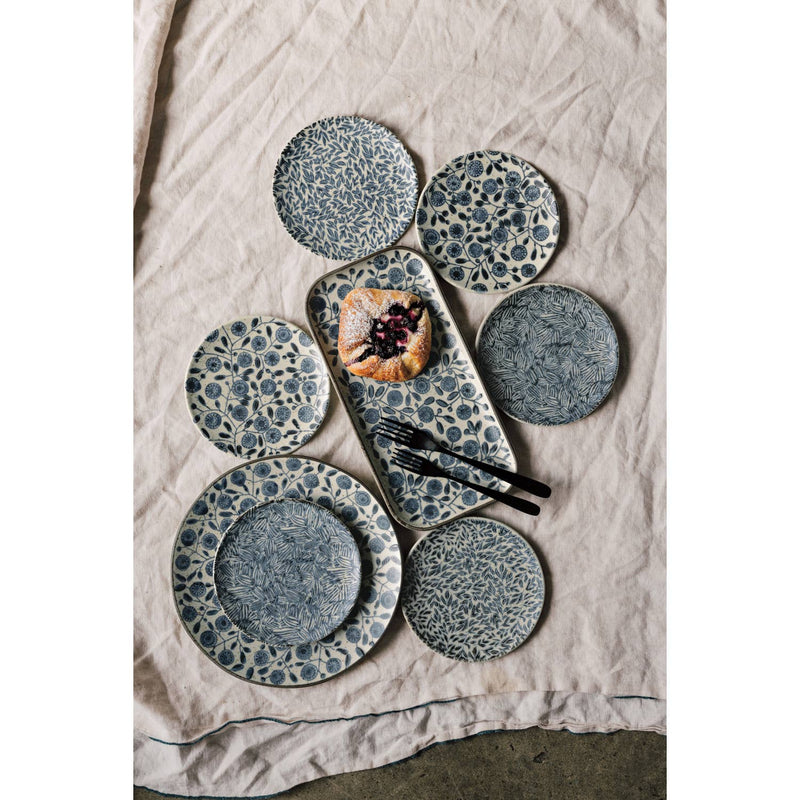 Calendula Element Blue Appetizer Plate
