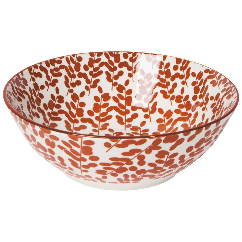 Imperial Twig Red Serving Bowl