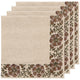 Elysian Block Print Autumn Napkins