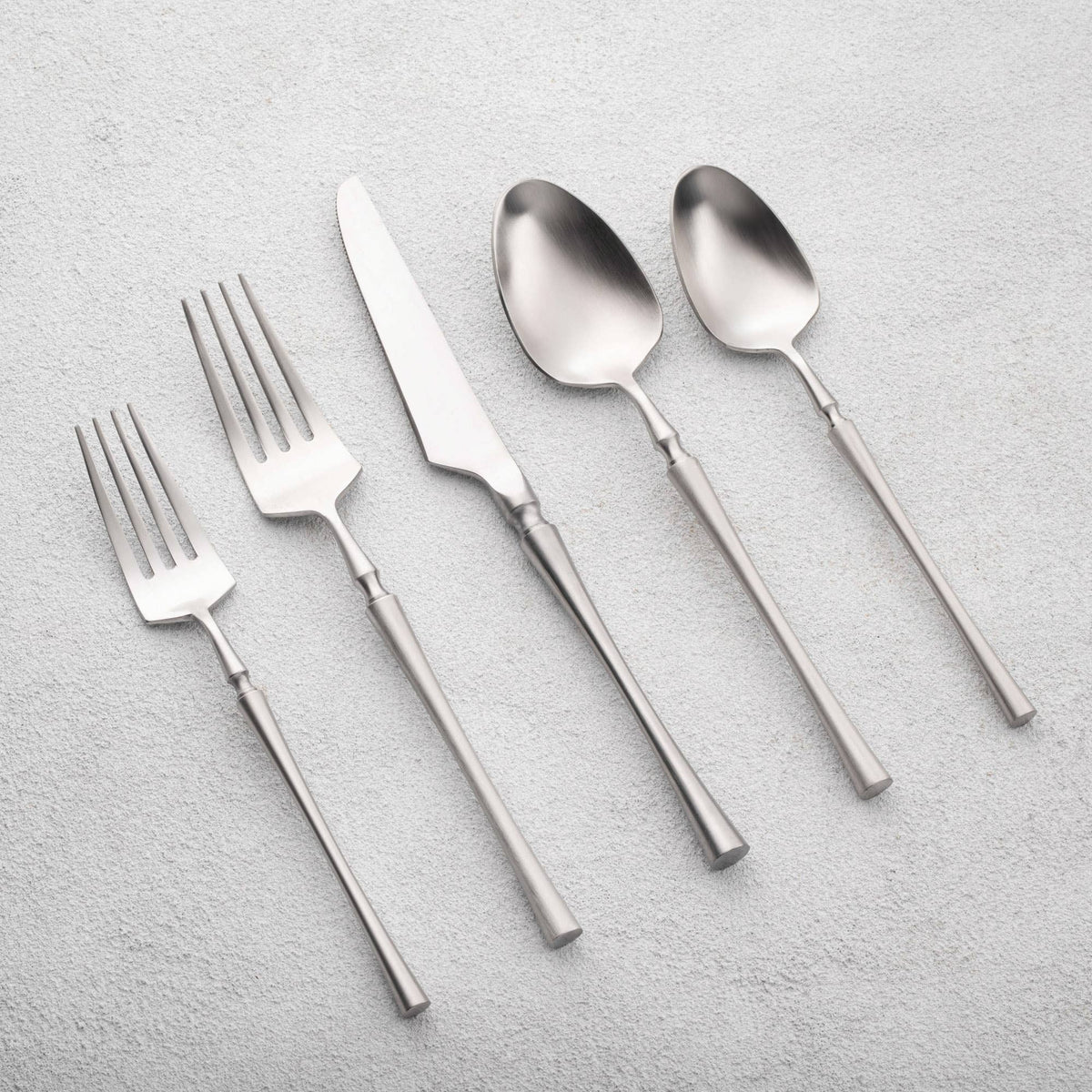 Vikko Irene Brushed Stainless Steel Flatware Set