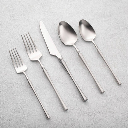 Vikko Irene Brushed Stainless Steel Flatware Set