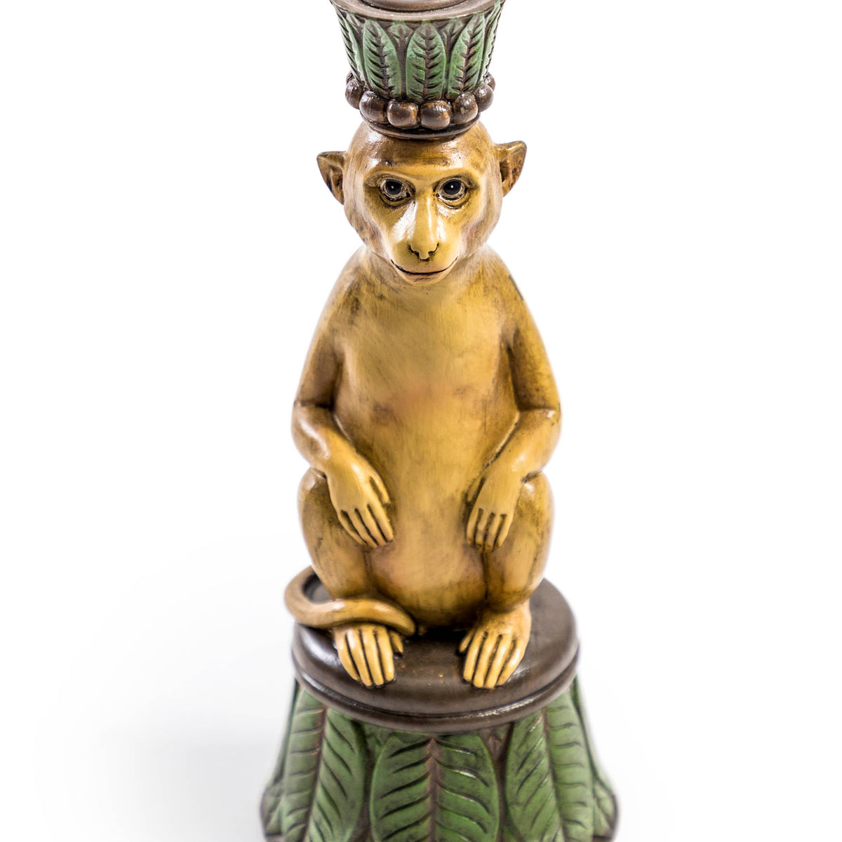 Artistic Tropical Monkey Candlestick