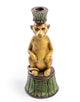 Artistic Tropical Monkey Candlestick