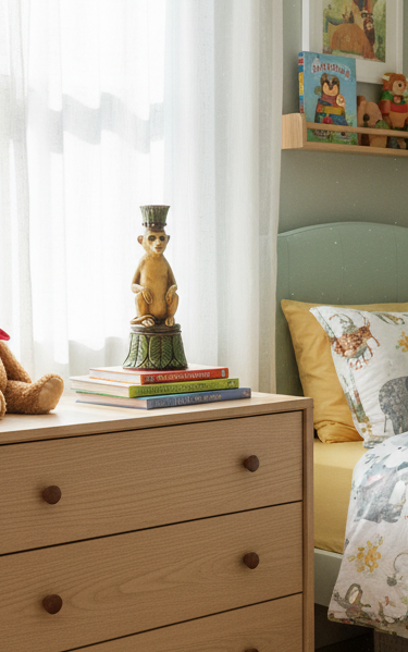 Artistic Tropical Monkey Candlestick