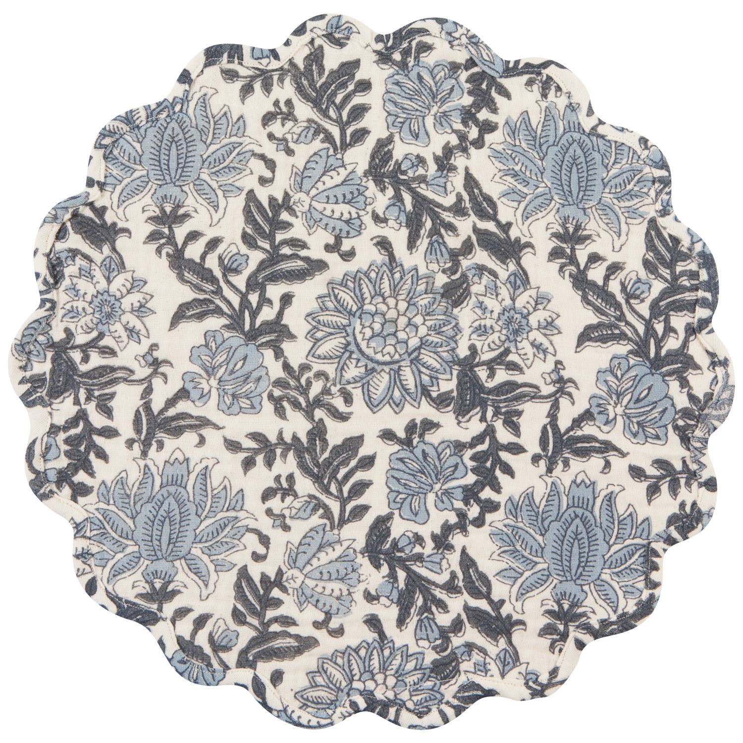 Cottage Inspired Briar Blue Floral Placemat