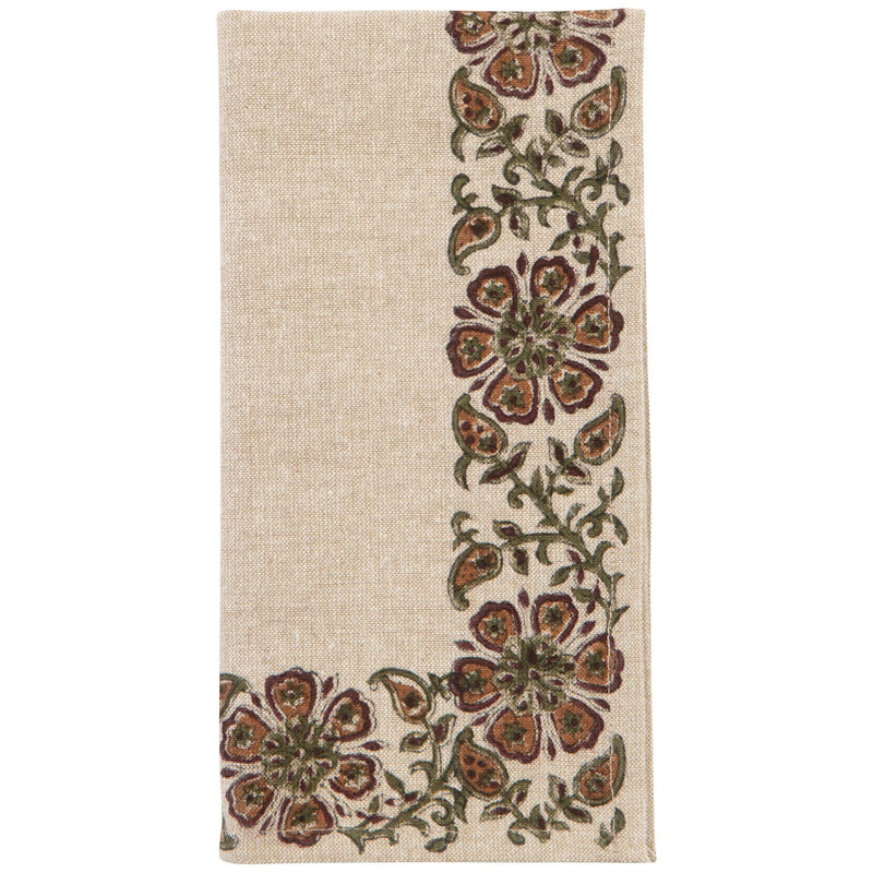 Elysian Block Print Autumn Napkins
