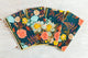 Winter Blue Floral Cloth Napkins