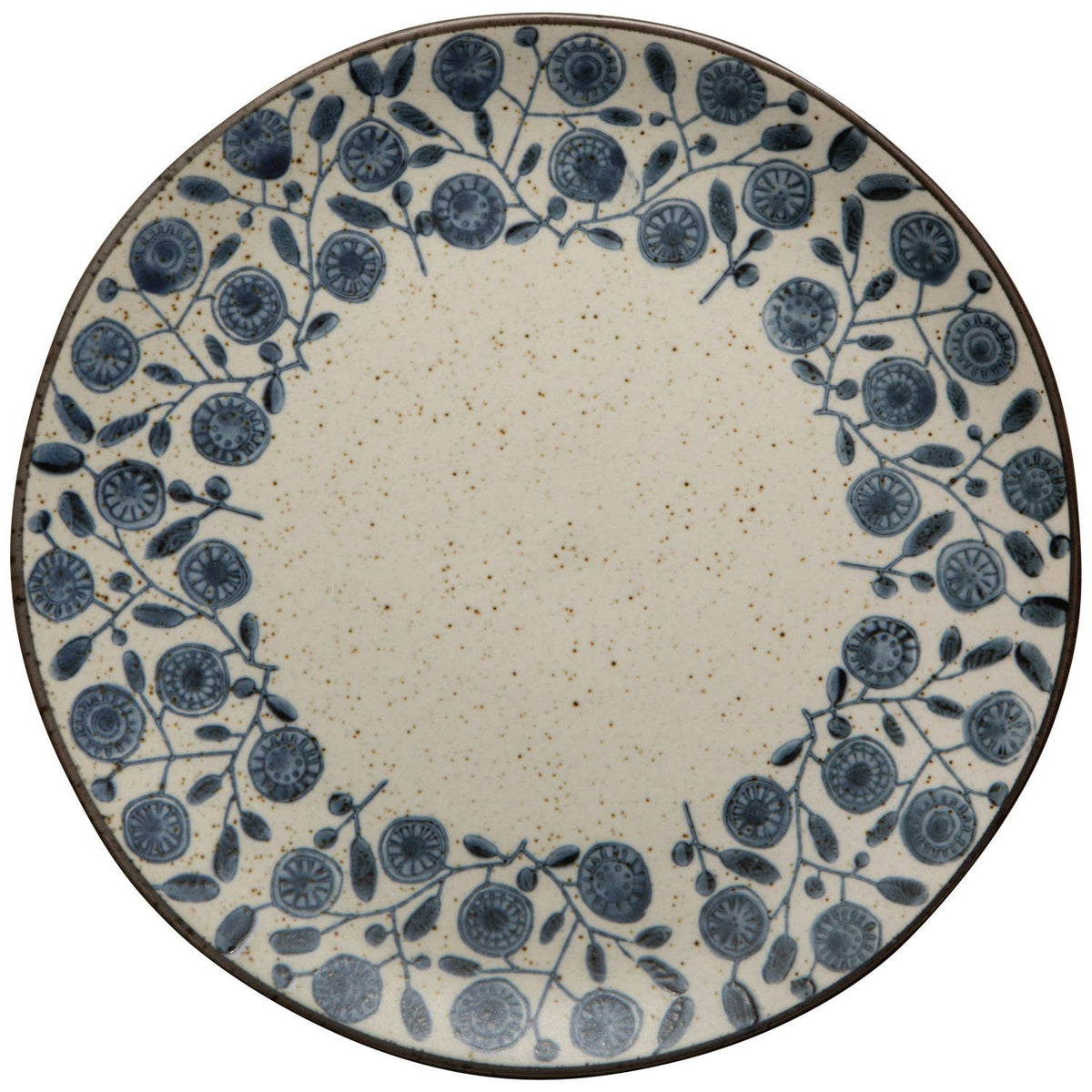 Calendula Element Blue Dinner Plate