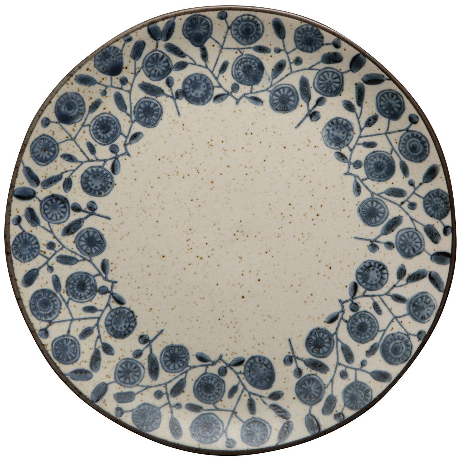 Calendula Element Blue Dinner Plate