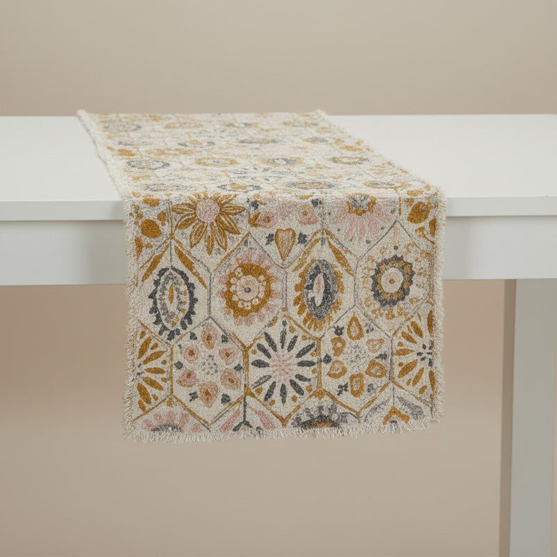 Mystic Cozy Nature Boho Table Runner