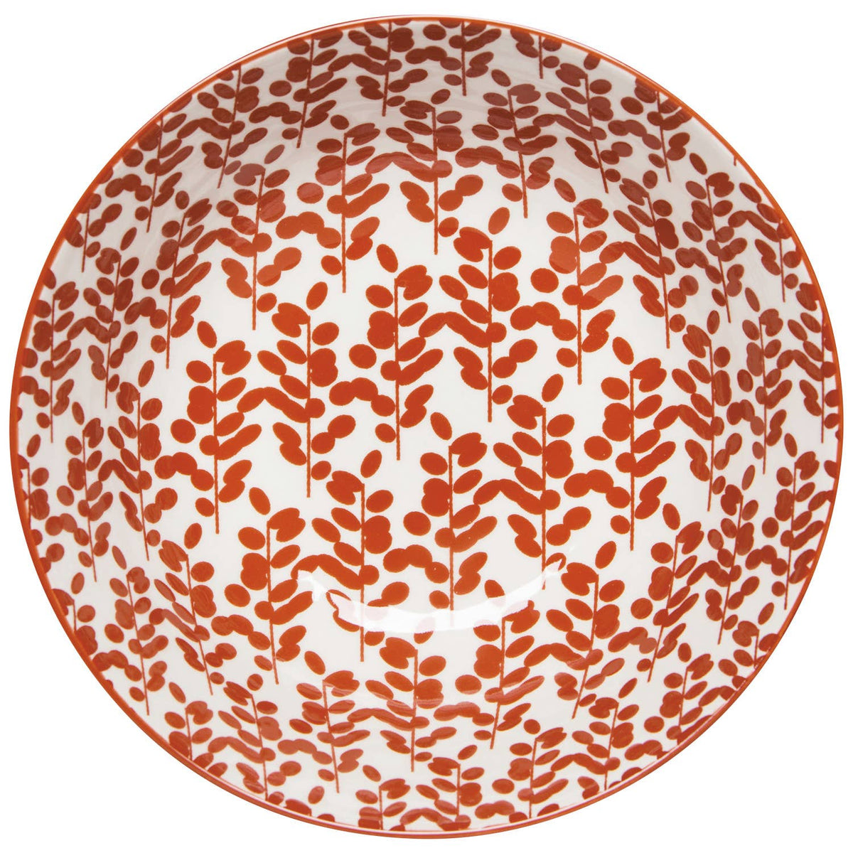 Imperial Twig Red Serving Bowl