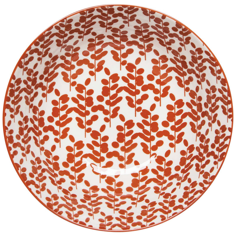 Imperial Twig Red Serving Bowl