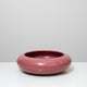 Succulent Bulb Planter, Vintage Round Mauve Trinket Dish