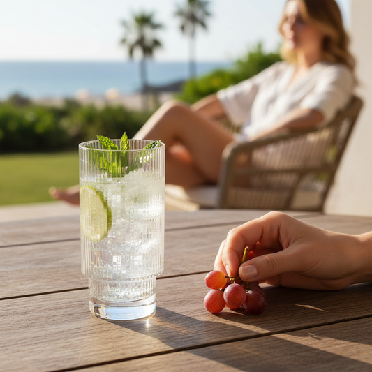 Vikko - Malibu Ribbed Highball Glass