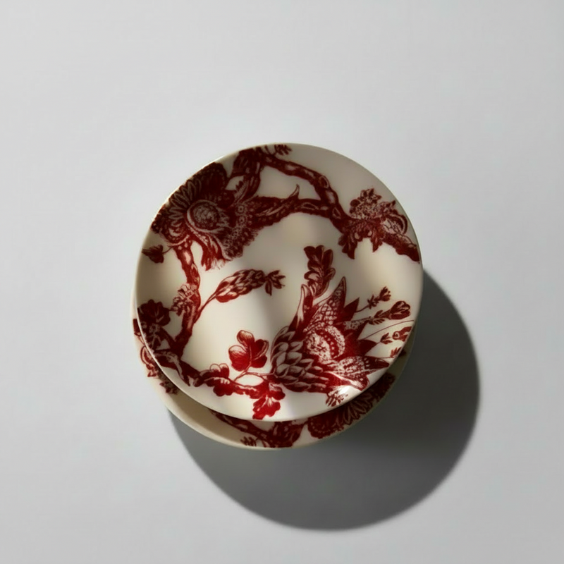 Arcadia Crimson Red Small Plates Set of 2