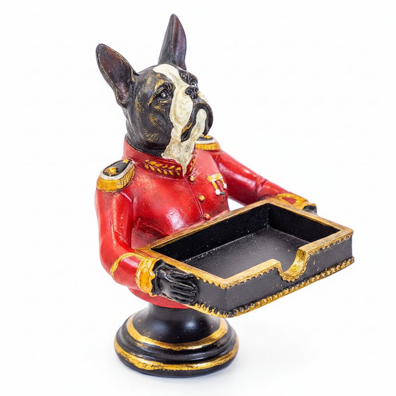 Gentry French Bulldog Sweet Tray Trinket Holder