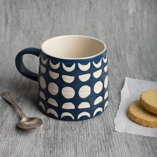Danica Studio Ink Imprint Stoneware Mug 12 oz